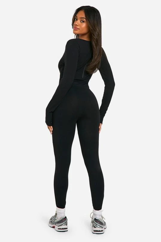 BOOHOO Super Soft Scoop Neck Unitard 2 BOOHOO Super Soft Scoop Neck Unitard - Image 2