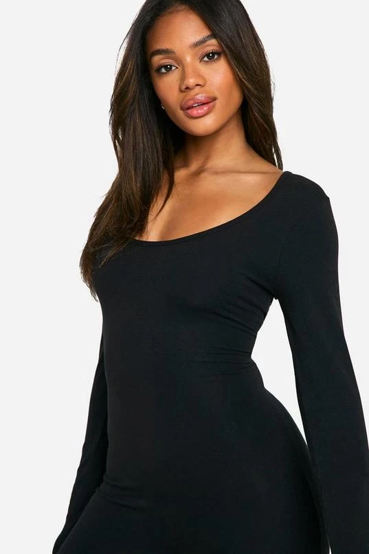 BOOHOO Super Soft Scoop Neck Unitard 4 BOOHOO Super Soft Scoop Neck Unitard - Image 4