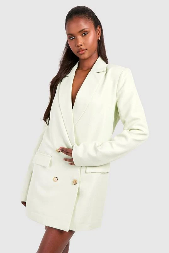 BOOHOO Double Breasted Oversized Blazer Dress 2 BOOHOO Double Breasted Oversized Blazer Dress - Image 2