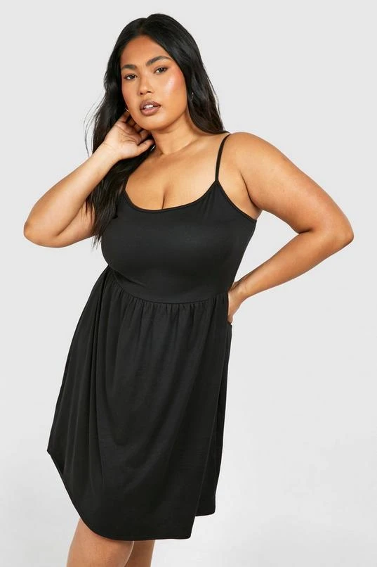 BOOHOO Plus Strappy Sundress 1 BOOHOO Plus Strappy Sundress