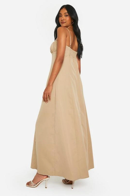 BOOHOO Ruched Maxi Dress 2 BOOHOO Ruched Maxi Dress - Image 2