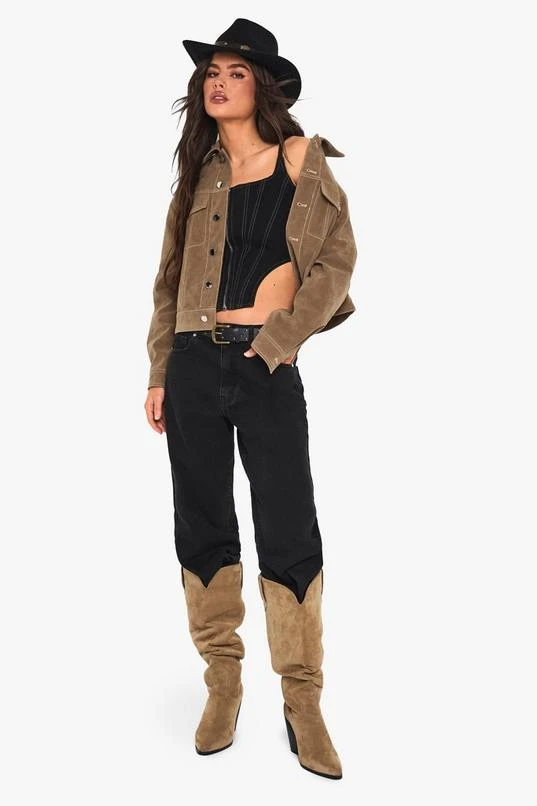 BOOHOO Contrast Stitch Corset 3 BOOHOO Contrast Stitch Corset - Image 3