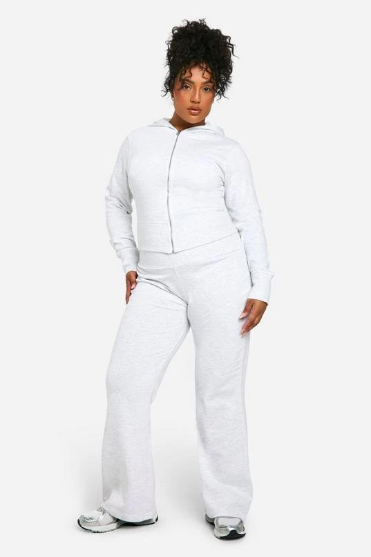 BOOHOO Plus Fitted Hoodie And Yoga Pant 3 Piece Tracksuit 3 BOOHOO Plus Fitted Hoodie And Yoga Pant 3 Piece Tracksuit - Image 3