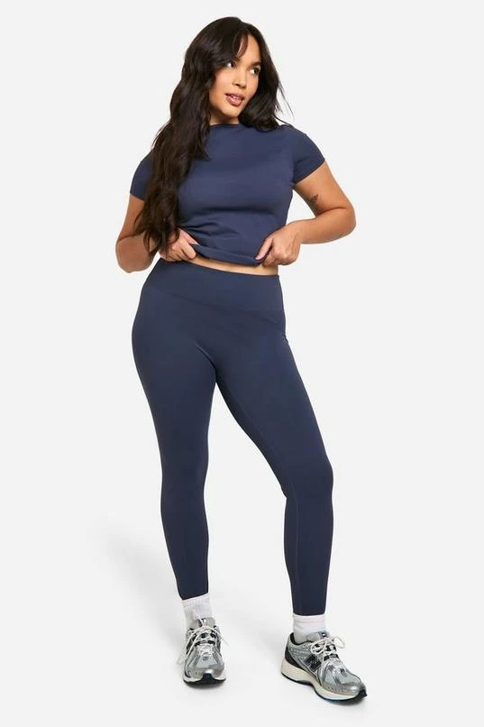 BOOHOO Plus Dsgn Studio Supersoft Sculpt Highwaist Legging 1 BOOHOO Plus Dsgn Studio Supersoft Sculpt Highwaist Legging