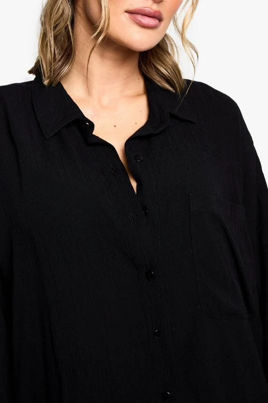 BOOHOO Beachwear Essentials Oversized Shirt 4 BOOHOO Beachwear Essentials Oversized Shirt - Image 4