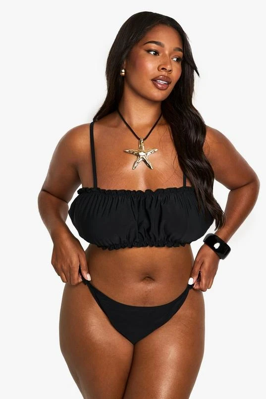 BOOHOO PLUS RUFFLE BIKINI SET 3 BOOHOO PLUS RUFFLE BIKINI SET - Image 3