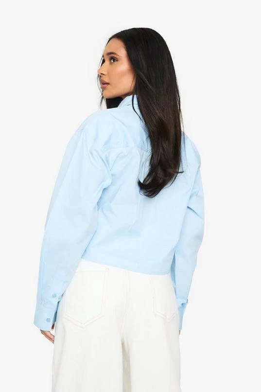 Boohoo Basics Cropped Shirt 2 Boohoo Basics Cropped Shirt - Image 2
