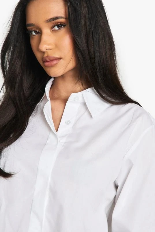 Boohoo Basics Cotton Shirt 4 Boohoo Basics Cotton Shirt - Image 4