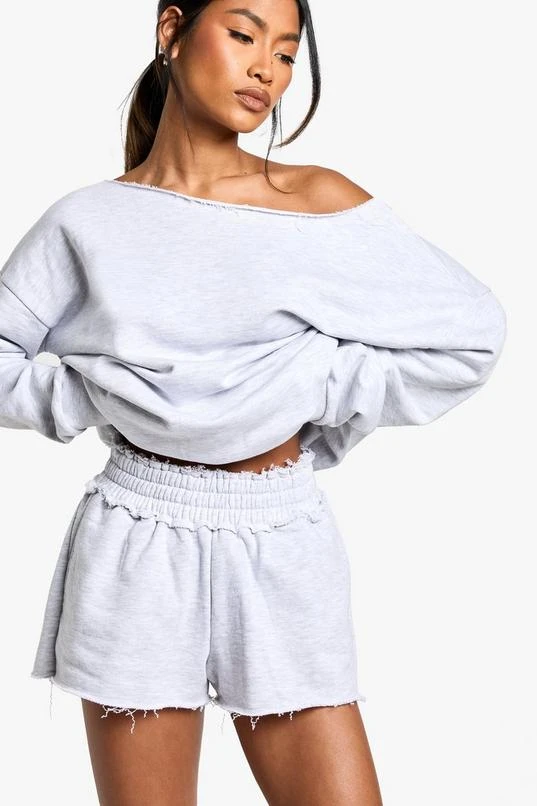 BOOHOO Reverse Loopback Pocket Detail Sweat Short 1 BOOHOO Reverse Loopback Pocket Detail Sweat Short