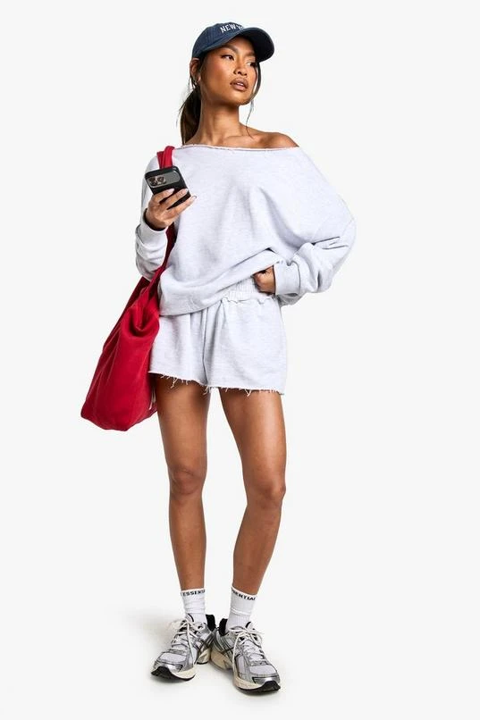 BOOHOO Reverse Loopback Pocket Detail Sweat Short 3 BOOHOO Reverse Loopback Pocket Detail Sweat Short - Image 3