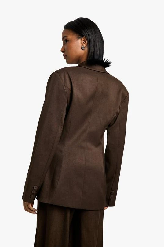 BOOHOO Woven Tailored Cinched Blazer 2 BOOHOO Woven Tailored Cinched Blazer - Image 2