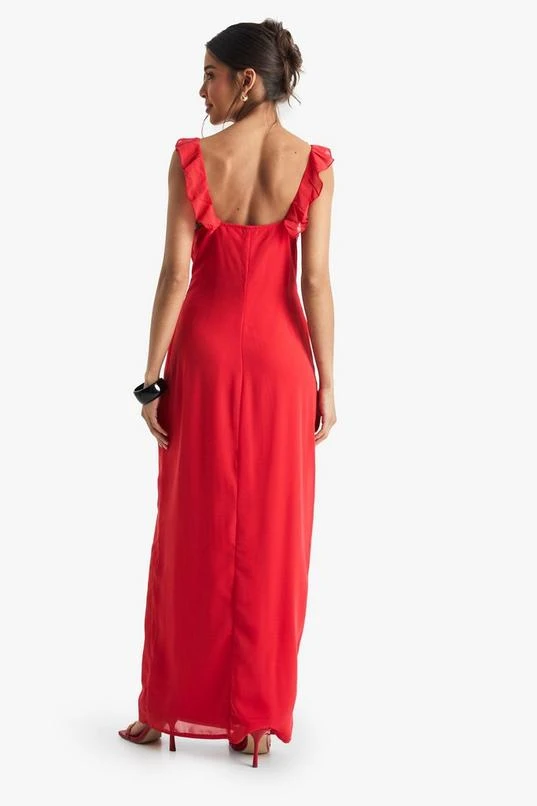 BOOHOO Chiffon Strappy Midaxi Dress 2 BOOHOO Chiffon Strappy Midaxi Dress - Image 2