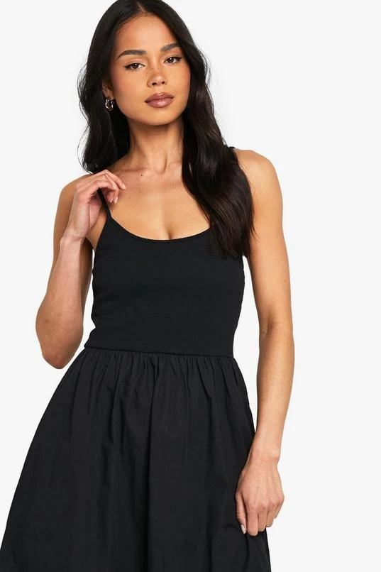 BOOHOO Jersey Cotton Mix Scoop Neck Midaxi Dress 4 BOOHOO Jersey Cotton Mix Scoop Neck Midaxi Dress - Image 4