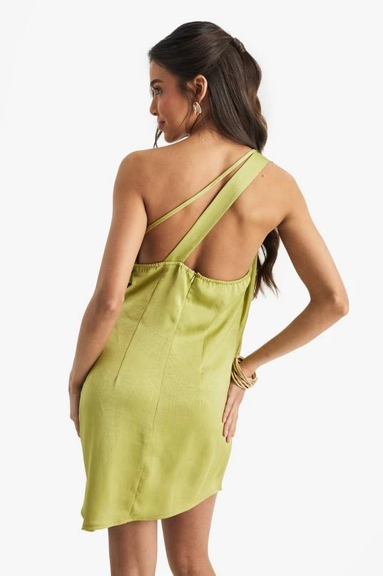 BOOHOO Satin Cowl Mini Dress 2 BOOHOO Satin Cowl Mini Dress - Image 2