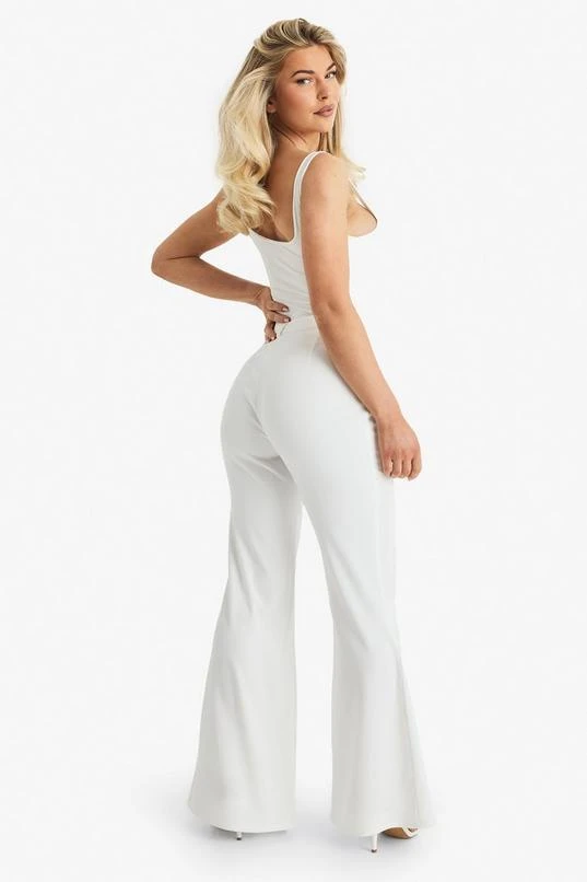 BOOHOO Occasion Tailored Slim Flare Trousers 2 BOOHOO Occasion Tailored Slim Flare Trousers - Image 2