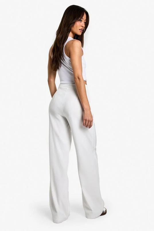 BOOHOO Tall Clean Waistband Tailored Trouser 2 BOOHOO Tall Clean Waistband Tailored Trouser - Image 2