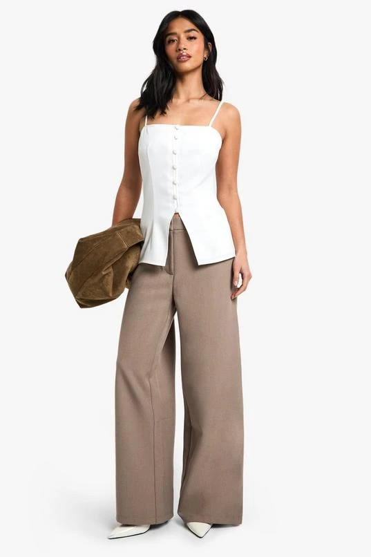 BOOHOO Petite Woven Tailored Top 3 BOOHOO Petite Woven Tailored Top - Image 3