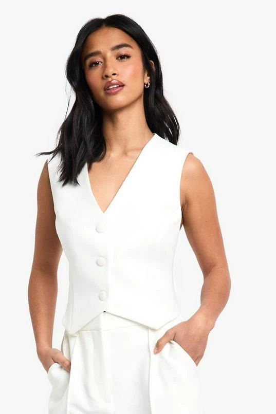 BOOHOO Petite Essential Waistcoat 1 BOOHOO Petite Essential Waistcoat