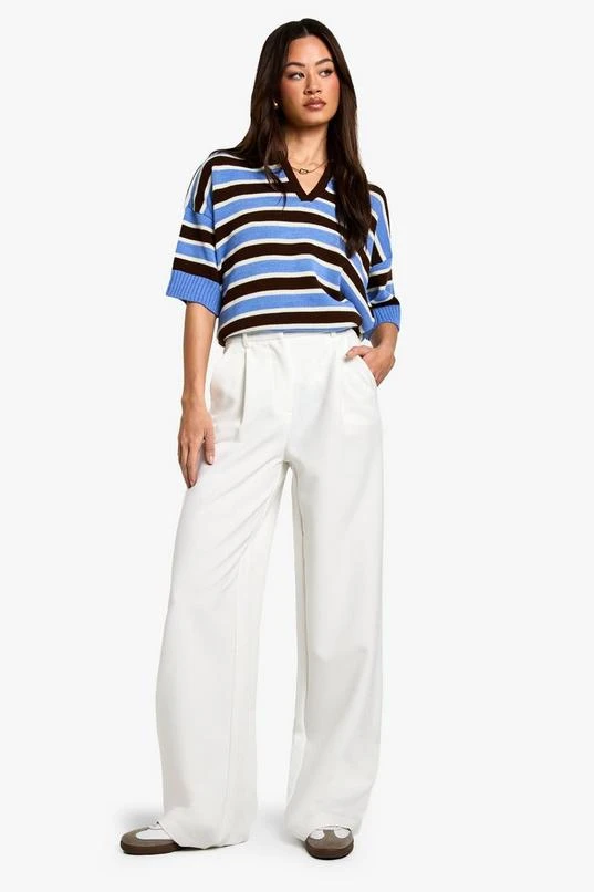 BOOHOO Tall Essential Wide Leg Trouser 3 BOOHOO Tall Essential Wide Leg Trouser - Image 3