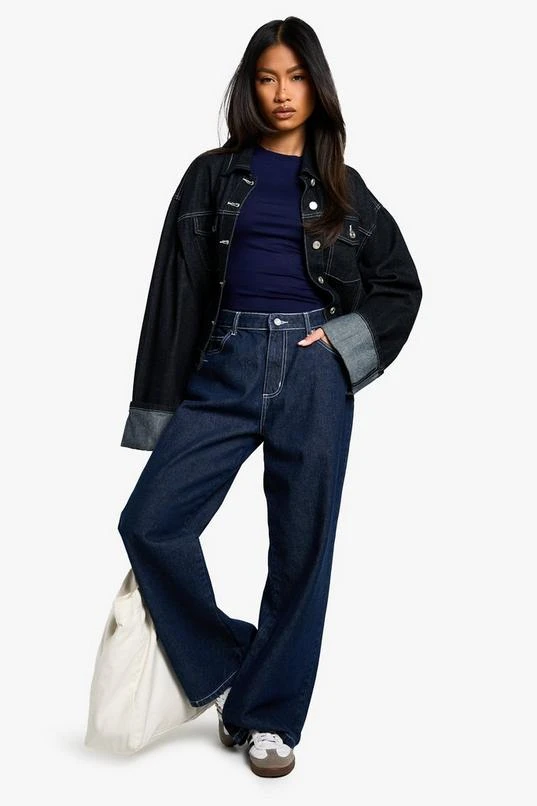 BOOHOO 3/4 SLEEVE CREW NECK BODYSUIT 3 BOOHOO 3/4 SLEEVE CREW NECK BODYSUIT - Image 3