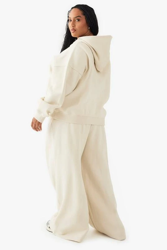 BOOHOO Plus DSGN Towelling Embroidered Straight Leg Jogger 2 BOOHOO Plus DSGN Towelling Embroidered Straight Leg Jogger - Image 2