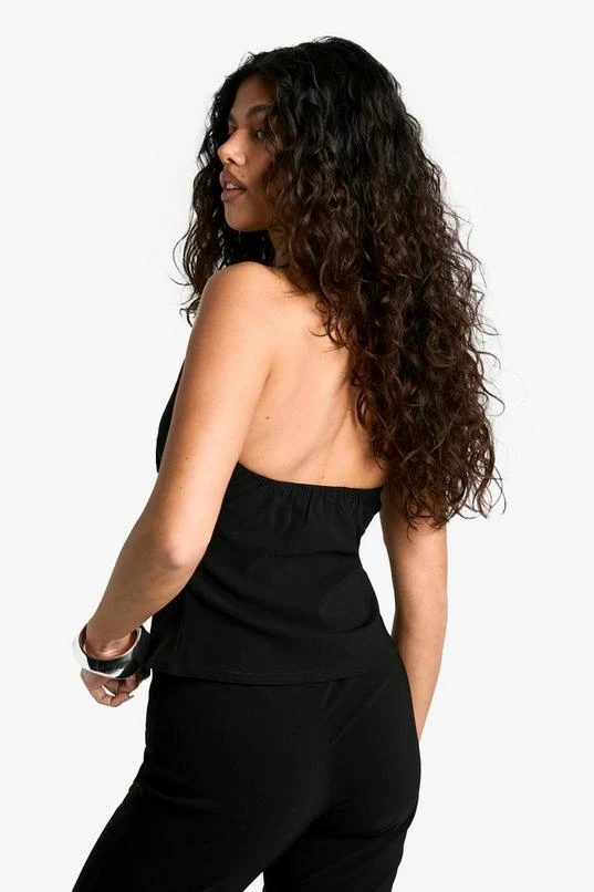 BOOHOO Bengaline Buckle Detail Top 2 BOOHOO Bengaline Buckle Detail Top - Image 2