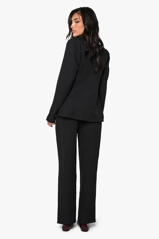 BOOHOO Split Front Slim Fit Tailored Trousers 2 BOOHOO Split Front Slim Fit Tailored Trousers - Image 2