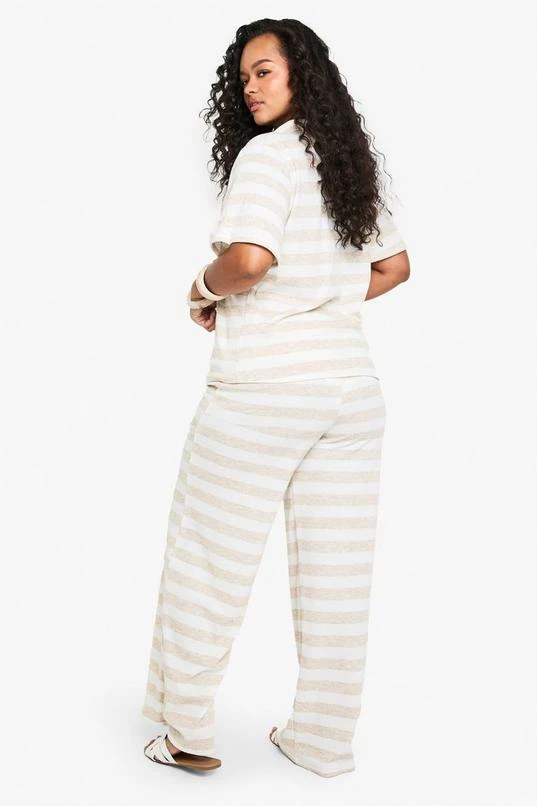 BOOHOO PLUS SINGLE CHANNEL DRAWSTRING WAIST SUPER OVERSIZED WIDE LEG 2 BOOHOO PLUS SINGLE CHANNEL DRAWSTRING WAIST SUPER OVERSIZED WIDE LEG - Image 2