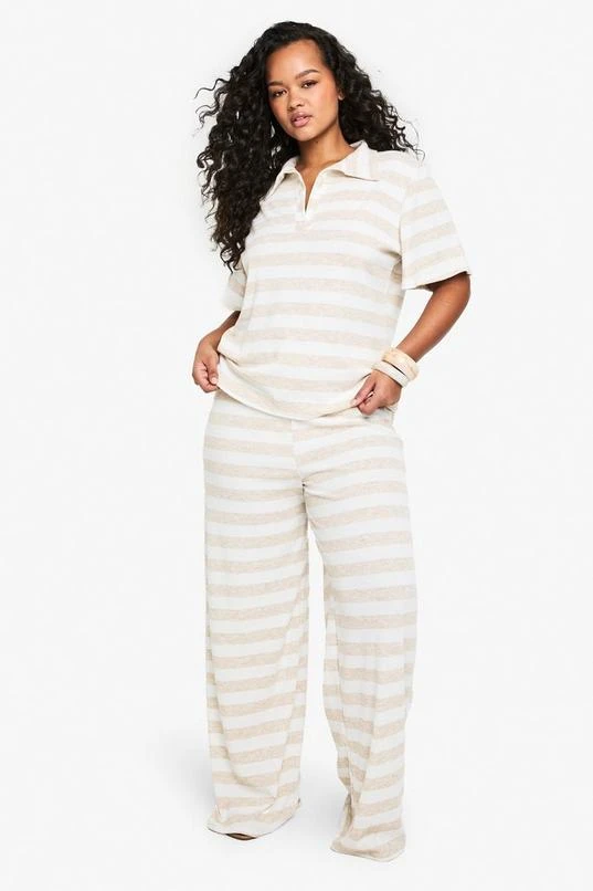 BOOHOO PLUS SINGLE CHANNEL DRAWSTRING WAIST SUPER OVERSIZED WIDE LEG 3 BOOHOO PLUS SINGLE CHANNEL DRAWSTRING WAIST SUPER OVERSIZED WIDE LEG - Image 3