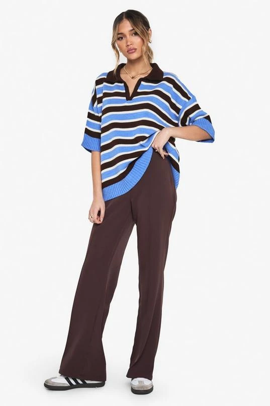 BOOHOO Fit & Flare Tailored Trousers 3 BOOHOO Fit & Flare Tailored Trousers - Image 3