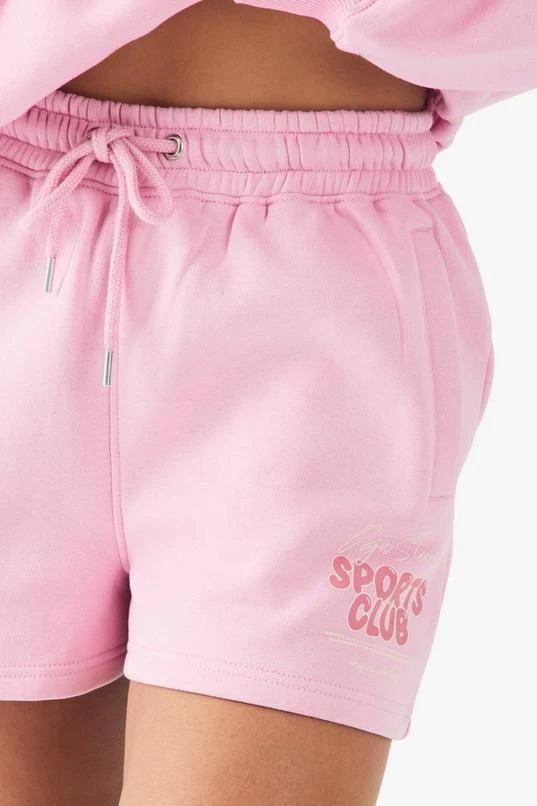 BOOHOO Dsgn Studio Sports Club Bubble Print Sweat Short 4 BOOHOO Dsgn Studio Sports Club Bubble Print Sweat Short - Image 4