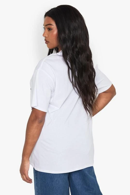 BOOHOO PLUS BREAKFAST CLUB OVERSIZED T-SHIRT 2 BOOHOO PLUS BREAKFAST CLUB OVERSIZED T-SHIRT - Image 2