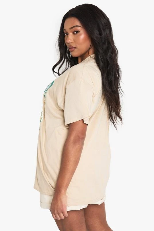 BOOHOO PLUS NEVEDA OVERSIZED T-SHIRT 2 BOOHOO PLUS NEVEDA OVERSIZED T-SHIRT - Image 2