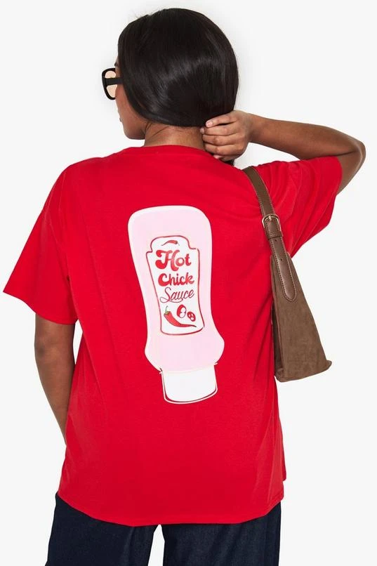 BOOHOO Plus Hot Sauce T-Shirt 1 BOOHOO Plus Hot Sauce T-Shirt