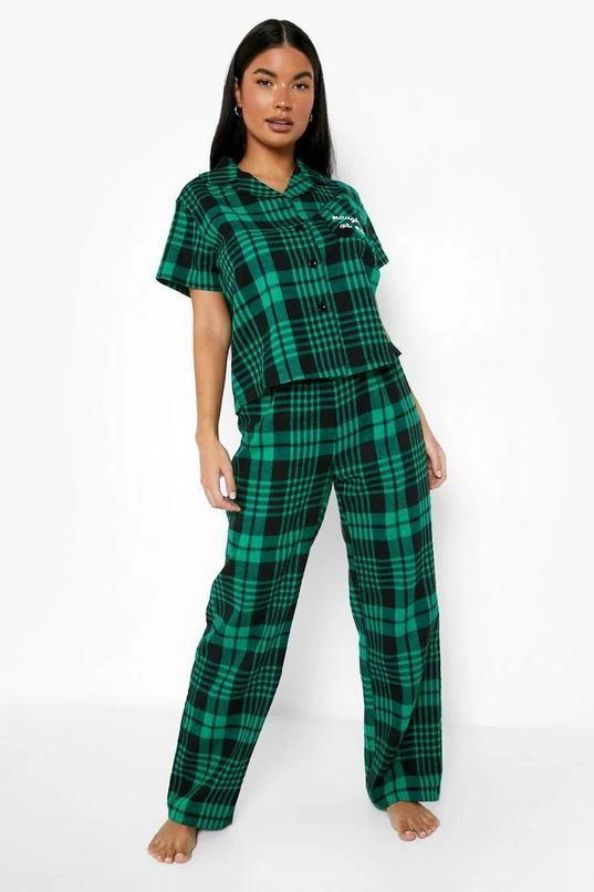 BOOHOO Petite Naughty Or Nice Christmas Pj Pants 1 BOOHOO Petite Naughty Or Nice Christmas Pj Pants