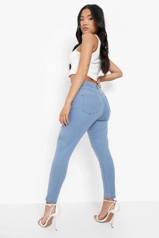BOOHOO Petite 26' Leg High Waist Skinny Jean 2 BOOHOO Petite 26' Leg High Waist Skinny Jean - Image 2