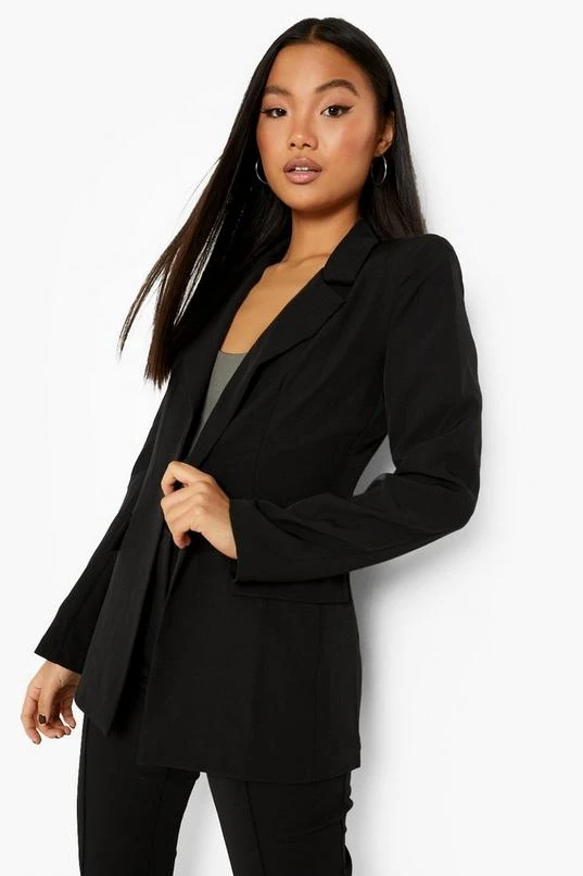 BOOHOO Petite Single Breasted Tailored Blazer 4 BOOHOO Petite Single Breasted Tailored Blazer - Image 4