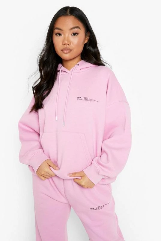 BOOHOO Petite Dsgn Studio Text Print Tracksuit 4 BOOHOO Petite Dsgn Studio Text Print Tracksuit - Image 4